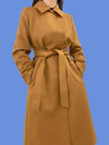 Bcollag Style Wool Single Coat Camel - MAX MARA - BALAAN 5