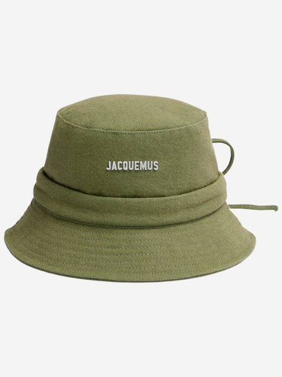 Le Bob Gajo Bucket Hat Khaki - JACQUEMUS - BALAAN 2