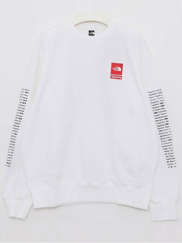 SS24SW2 WHITE collaboration sweatshirt - SUPREME - BALAAN 2