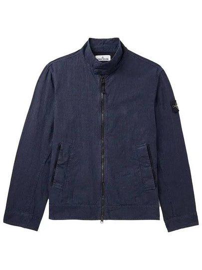 Bio Raso Light Cover Bomber Jacket Navy - STONE ISLAND - BALAAN 2