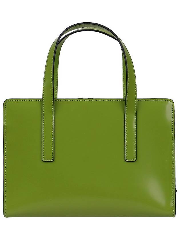 Re-Edition 1995 Brushed Leather Hand Mini Bag Green - PRADA - BALAAN 6