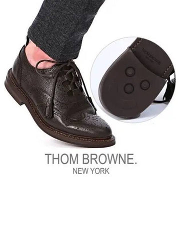 DP sail leather wing tips 271662 - THOM BROWNE - BALAAN 1