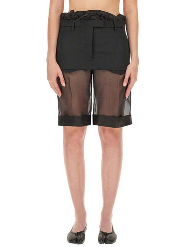 LAYERED EFFECT PANTS SKIRT - MAISON MARGIELA - BALAAN 1