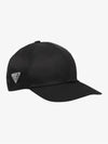 triangle logo re-nylon ball cap black - PRADA - BALAAN 2