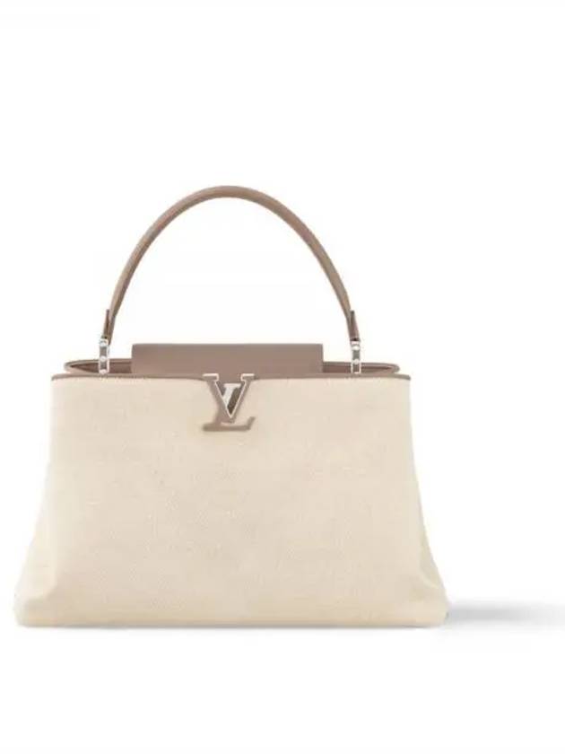 Capucines GM Souple Cross Bag Taupe - LOUIS VUITTON - BALAAN 2