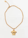 Medusa Pendant Necklace Gold - VERSACE - BALAAN 2