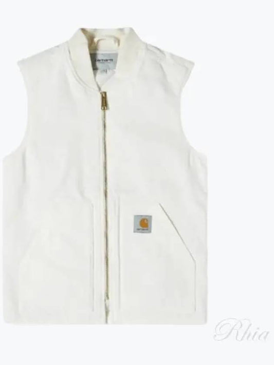 Dearborn Canvas Vest White - CARHARTT WIP - BALAAN 2