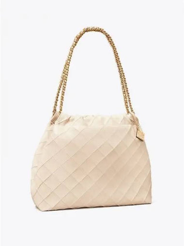 Fleming drawstring strap adjustment hobo cream domestic product GM0024070970600 - TORY BURCH - BALAAN 1