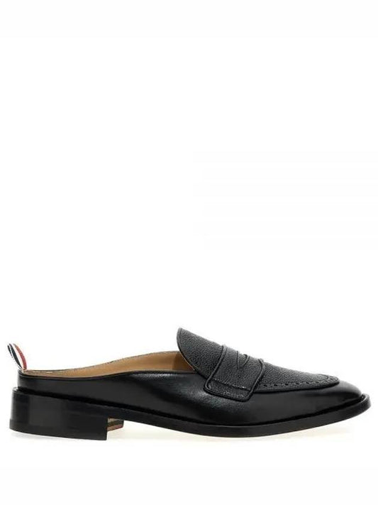 Varsity Grain Leather Penny Loafer MFL103A 06257 001 - THOM BROWNE - BALAAN 2