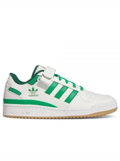 Forum Low Ankle Strap Low Top Sneakers Green Cloud White - ADIDAS - BALAAN 2