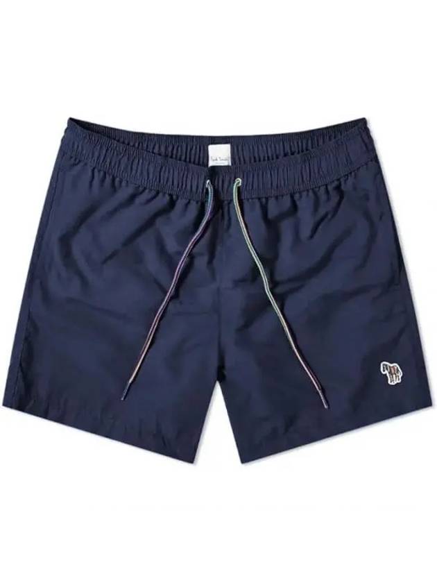 Men's Zebra Logo Swim Shorts Navy - PAUL SMITH - BALAAN 2