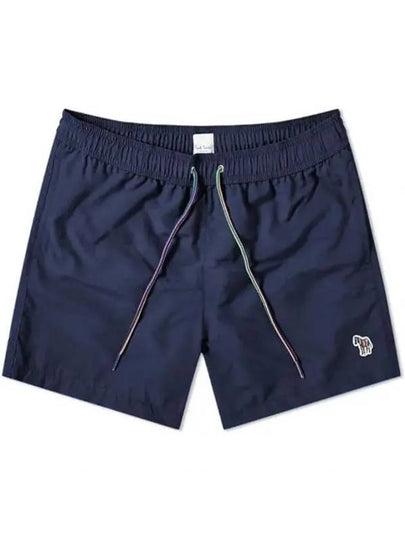 Men's Zebra Logo Swim Shorts Navy - PAUL SMITH - BALAAN 2