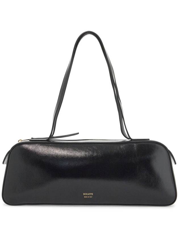 simona glossy leather shoulder bag - KATE - BALAAN 1