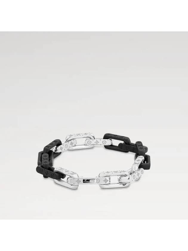 Monogram Chain Bracelet Silver - LOUIS VUITTON - BALAAN 3