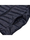 Loom Woven Chambers R Nylon Down TC Light Hoodie Down Jacket Midnight Blue - STONE ISLAND - BALAAN 10