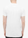 Signature Stitch Tape Logo Cotton Short Sleeve T-Shirt White - MAISON MARGIELA - BALAAN 5