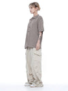 Women s BHKC BR Button Half Knit Cardigan Brown - CHANCE'S NOI - BALAAN 5