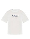 Mae Pique Mesh Short Sleeve T-Shirt White - A.P.C. - BALAAN 2