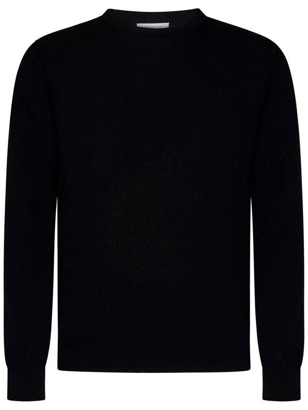 Malo Black Cashmere Jumper - MALO - BALAAN 5