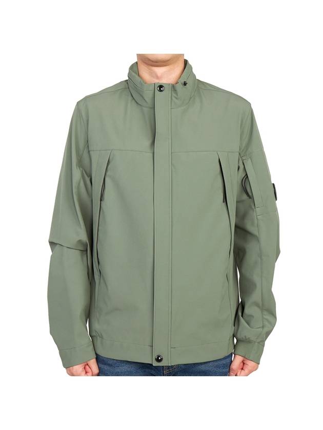 Shell R Lens Zip-Up Jacket Green - CP COMPANY - BALAAN 2