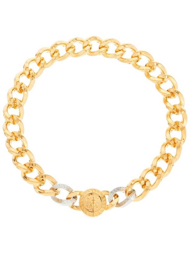 Greca Medusa Chain Necklace Gold - VERSACE - BALAAN 2