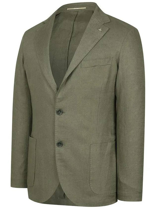 Men's Basic Linen Jacket MMJAN5T60 450 - AT.P.CO - BALAAN 2