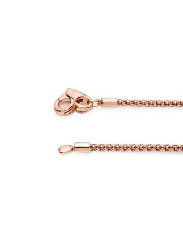 Moments Studded Chain Bracelet Rose Gold - PANDORA - BALAAN 5