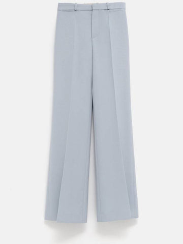 Flared Tailored Pants in Wool Crêpe - CHLOE - BALAAN 1