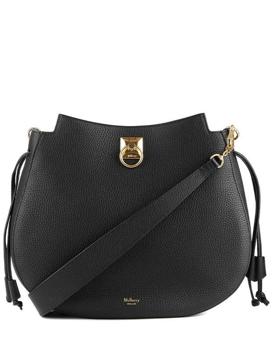 Iris Hobo Shoulder Bag Black - MULBERRY - BALAAN 2