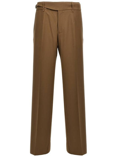 Straight Pants GP07DT FUBGC M0172 NEUTRALS - DOLCE&GABBANA - BALAAN 2