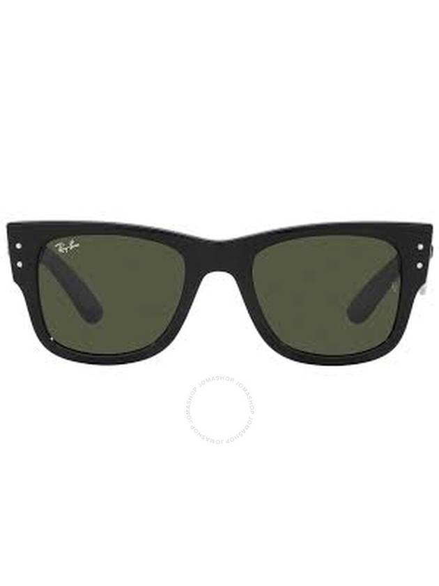 Ray Ban Mega Wayfairer Green Square Unisex Sunglasses RB0840S 901/31 51 - RAY-BAN - BALAAN 1