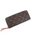 Women s Louis Vuitton M60742 Monogram Canvas Fuchsia Clemence Wallet Long gt Gangbuk used luxury goods - LOUIS VUITTON - BALAAN 6