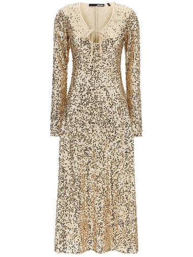 Rotate Birger Christensen 'Net Sequins Midi' Dress - ROTATE - BALAAN 1