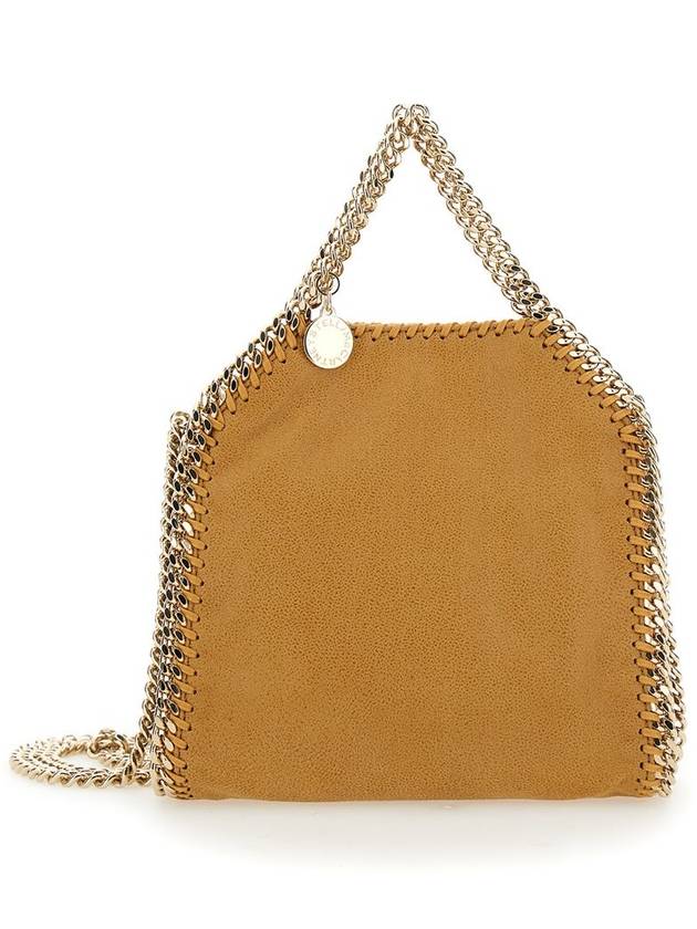 Stella McCartney Light Gold Chain Falabella Micro Tote Bags - STELLA MCCARTNEY - BALAAN 4