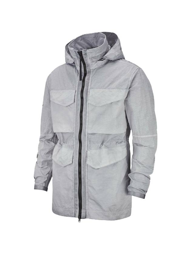 Men's NSW Tech Pack Jacket Wolf Grey - NIKE - BALAAN 1