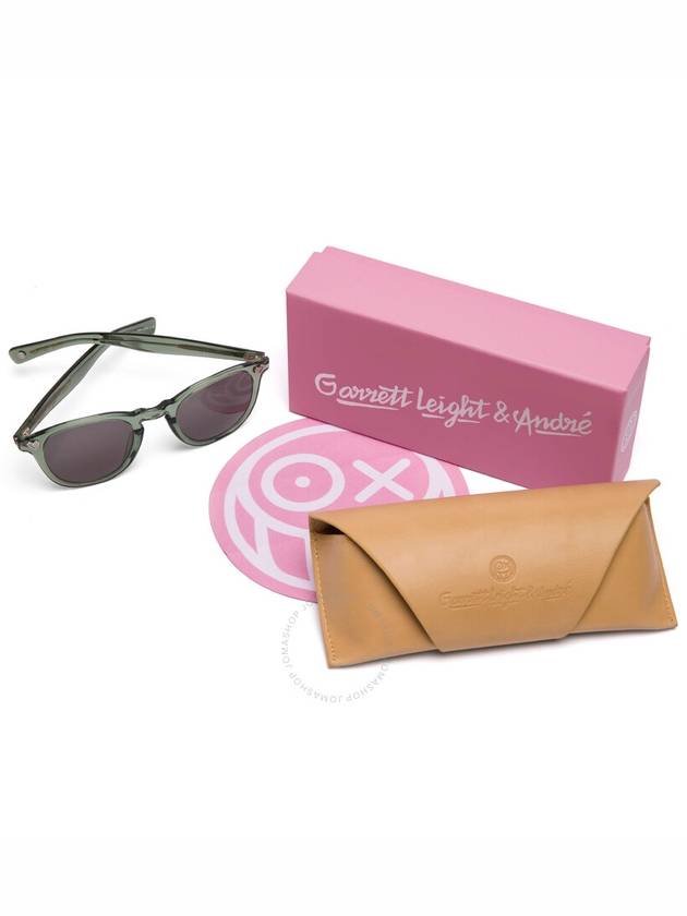 Garrett Leight GLCO X ANDR SARAIVA SUN G15 Oval Ladies Sunglasses 2082 JUN/G15 46 - GARRETT LEIGHT - BALAAN 3