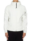 Shell R Hooded Jacket White - CP COMPANY - BALAAN 5