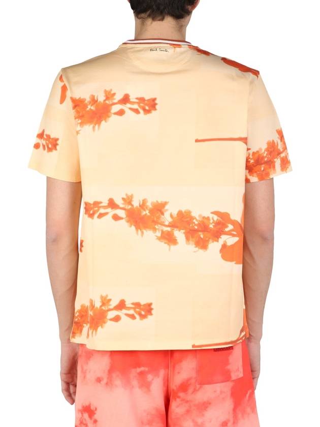 STEM Floral T-Shirt M1R 919T HP325616 B0040177968 - PAUL SMITH - BALAAN 4