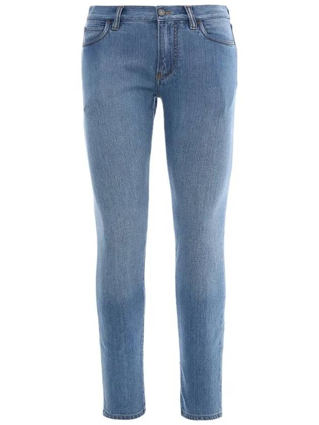 Men's Doccio Slim Fit Jeans Japanese Light Blue - LORO PIANA - BALAAN 2