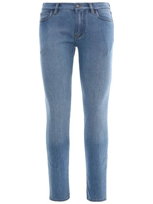 Men's Doccio Slim Fit Jeans Japanese Light Blue - LORO PIANA - BALAAN 2