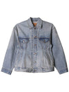 Hourglass Denim Jacket Light Blue - BALENCIAGA - BALAAN 2