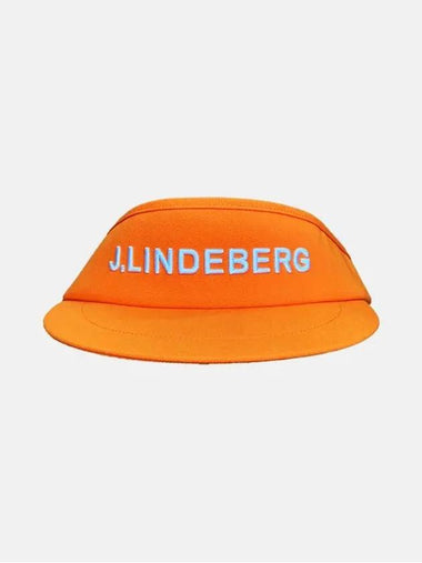 SS Golf Hat Victor Visor VIKTOR Sun Cap Hat Orange - J.LINDEBERG - BALAAN 1