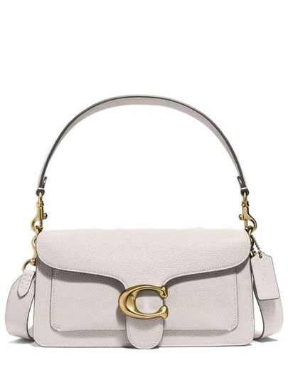 Tabby 26 Leather Shoulder Bag White - COACH - BALAAN 2