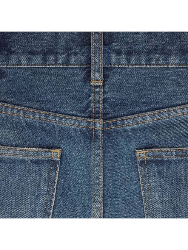 Macro Bootcut Jeans Dark Union Wash - CELINE - BALAAN 5