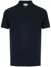 Men's Paris Regular Fit Stretch Cotton Pique Short Sleeve Polo Shirt Navy - LACOSTE - BALAAN 1