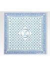 LV Tiles Square 90 Scarf Lagoon - LOUIS VUITTON - BALAAN 4