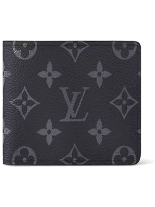 Slender Monogram Eclipse Half Wallet Black - LOUIS VUITTON - BALAAN 2