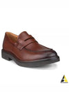 Metropole London Leather Loafers Brown - ECCO - BALAAN 2