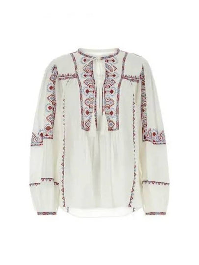 Kiledia Embroidery Blouse White - ISABEL MARANT - BALAAN 2