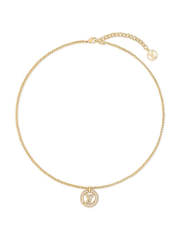 Women's Louise Louise by Knight Necklace Gold - LOUIS VUITTON - BALAAN 5